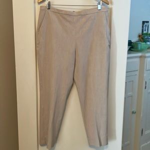 NEW! Eileen Fisher Tapered Crop Pants size 12